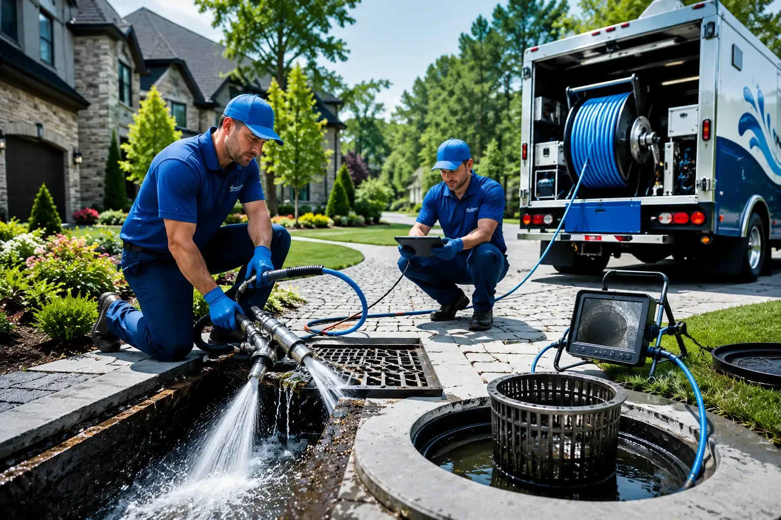 Local outdoor drain cleaning professionals in North Benton, OH