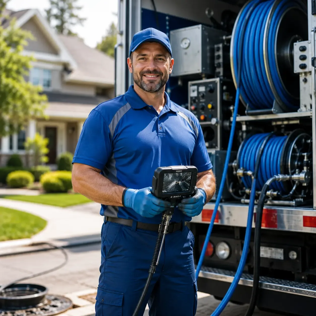 Local outdoor drain cleaning specialists in North Benton, OH